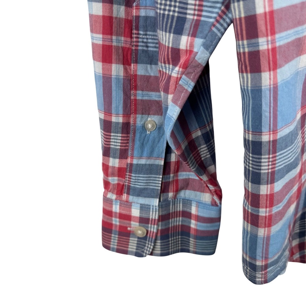 Vineyard‎ Vines Murray Shirt Mens M Plaid Button Down Cotton Long Sleeve Preppy - Picture 7 of 7